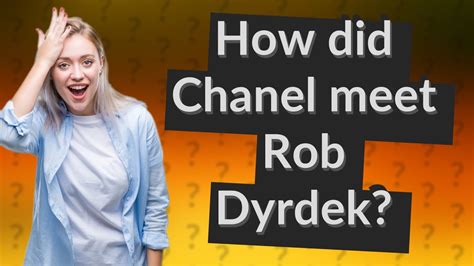 how did rob dyrdek and chanel meet|rob dyrdek as a cowboy.